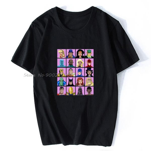 men t-shirt heroes justice league unlimited tshirt women t shirt summer cotton tees anime hip hop harajuku streetwear
men t-shirt heroes justice league unlimited tshirt women t shirt summer cotton tees anime hip hop harajuku streetwear