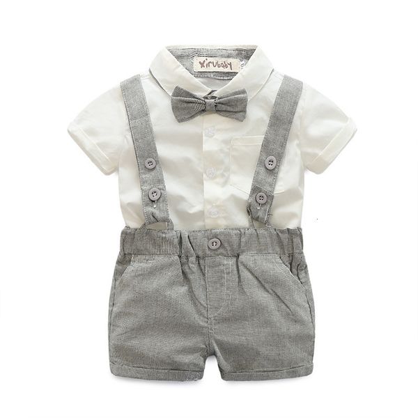 summer baby boys clothes suit cotton bow tie short sleeve shirt bib pants overalls 2pcs/set handsome gentleman boys clothing set, Blue
summer baby boys clothes suit cotton bow tie short sleeve shirt bib pants overalls 2pcs/set handsome gentleman boys clothing set, Blue