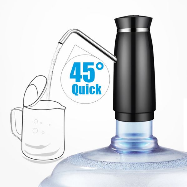 barreled water portable automatic no wires electric water pump drinking bottle usb rechargeable mini pump machine
barreled water portable automatic no wires electric water pump drinking bottle usb rechargeable mini pump machine