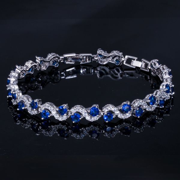 simple model women jewery with zircon colorful bracelet lady links 17.8cm chains, Golden;silver
simple model women jewery with zircon colorful bracelet lady links 17.8cm chains, Golden;silver
