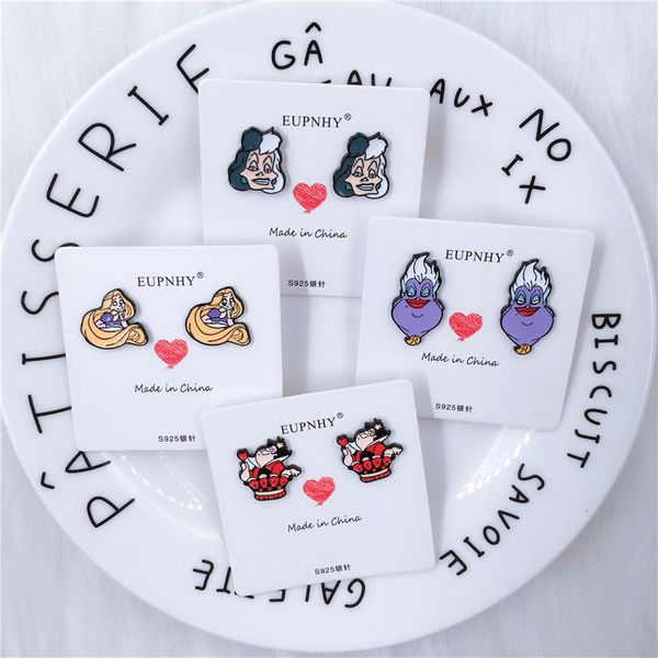 eupnhy 2pcs cartoon mermaid pierce earring ear studs cute allergy stud earrings for women teenager girls party jewelry, Golden;silver
eupnhy 2pcs cartoon mermaid pierce earring ear studs cute allergy stud earrings for women teenager girls party jewelry, Golden;silver