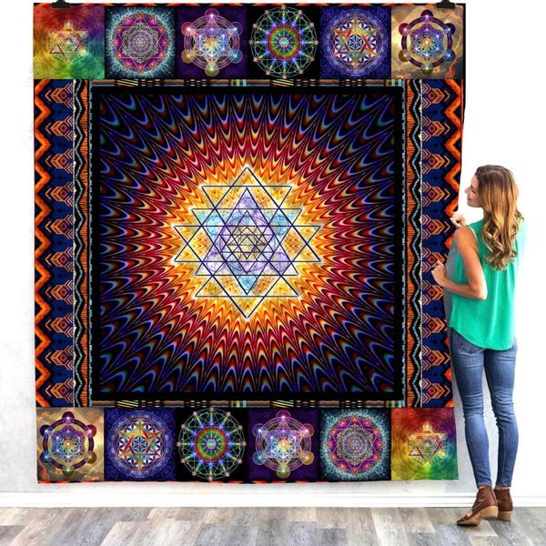 bohemian style psychedel 3d quilt blanket for kids adults bedding throw soft warm thin office blanket with cotton quilt style-2
bohemian style psychedel 3d quilt blanket for kids adults bedding throw soft warm thin office blanket with cotton quilt style-2