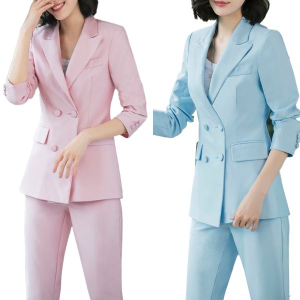 female elegant formal long ladies blazer women solid jacket outwear coat black pink white blue champagne clothing, White;black
female elegant formal long ladies blazer women solid jacket outwear coat black pink white blue champagne clothing, White;black