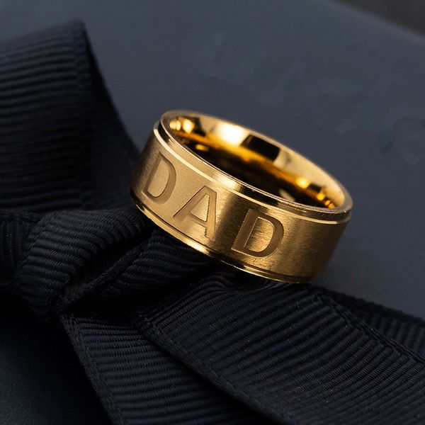 father's day gift fashion rings dad stainless steel finger ring men jewelry size 6-13 gold ring gift, Golden;silver
father's day gift fashion rings dad stainless steel finger ring men jewelry size 6-13 gold ring gift, Golden;silver