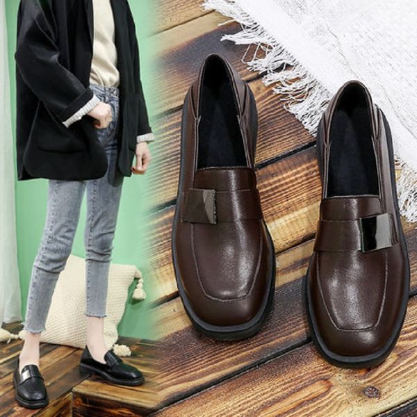 2020 spring and autumn new ladies flat shoes casual wild comfortable sets of feet two round head women's single shoes, Black
2020 spring and autumn new ladies flat shoes casual wild comfortable sets of feet two round head women's single shoes, Black
