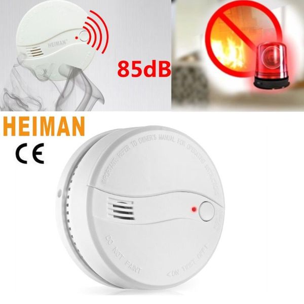 heiman 10years pelectric smoke alarm detector power with 9v replaceable battery high sensitivity for home security-622ps, Black;white
heiman 10years pelectric smoke alarm detector power with 9v replaceable battery high sensitivity for home security-622ps, Black;white