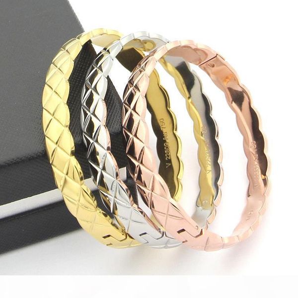 fashion 316l stainless steel silver gold rose gold female love bangles charm bracelets for women men jewelry pulseras party gifts, Black
fashion 316l stainless steel silver gold rose gold female love bangles charm bracelets for women men jewelry pulseras party gifts, Black