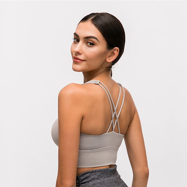 women straps yoga gym crop quick dry running active wear sport wireless sportswear fitness shockproof jogger vest tank, White;black
women straps yoga gym crop quick dry running active wear sport wireless sportswear fitness shockproof jogger vest tank, White;black