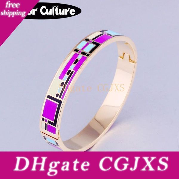 vintage jewelry color design opening bracelet bangle for women stainless steel enamel jewelry pattern gold birthday christmas gift, Black
vintage jewelry color design opening bracelet bangle for women stainless steel enamel jewelry pattern gold birthday christmas gift, Black