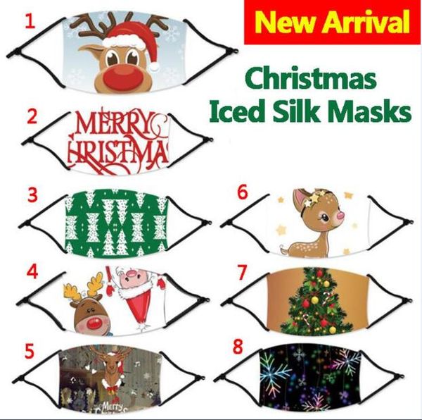 2020 christmas masks elk digital printing dust-proof washing ice silk mask for adults children by dhl
2020 christmas masks elk digital printing dust-proof washing ice silk mask for adults children by dhl