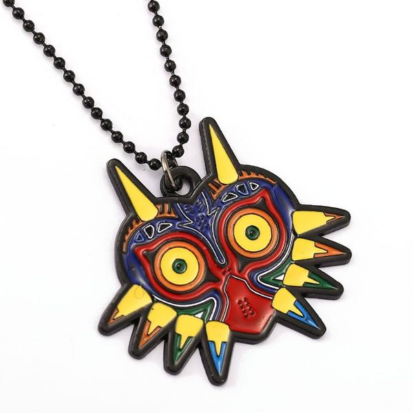 the legend of zelda choker necklace multicolor majora mask pendant men women gift game jewelry accessories ys11498, Silver
the legend of zelda choker necklace multicolor majora mask pendant men women gift game jewelry accessories ys11498, Silver