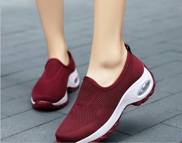 spring summer shoes woman breathable mesh soft bottom flat platform women shoes women's loafers wedges ladies large size, Black
spring summer shoes woman breathable mesh soft bottom flat platform women shoes women's loafers wedges ladies large size, Black