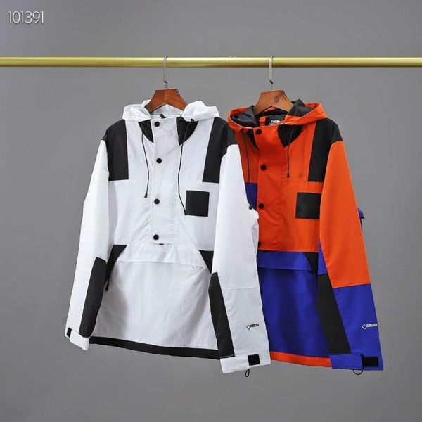 mens patchwork hooded jackets autumn half zipper pullover jacket 2020 male windbreaker streetwear hoody waterproof coat 11962, Black;brown
mens patchwork hooded jackets autumn half zipper pullover jacket 2020 male windbreaker streetwear hoody waterproof coat 11962, Black;brown