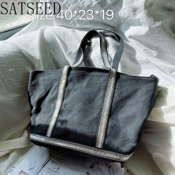 2020 spring and summer new korean canvas bag rhinestone edge tote bag wild handbag shoulder messenger women handbag
2020 spring and summer new korean canvas bag rhinestone edge tote bag wild handbag shoulder messenger women handbag