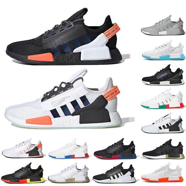 aqua tones munich r1 v2 mens running shoes hu human race xr1 pharrell williams core black men women sports sneakers 36-45
aqua tones munich r1 v2 mens running shoes hu human race xr1 pharrell williams core black men women sports sneakers 36-45