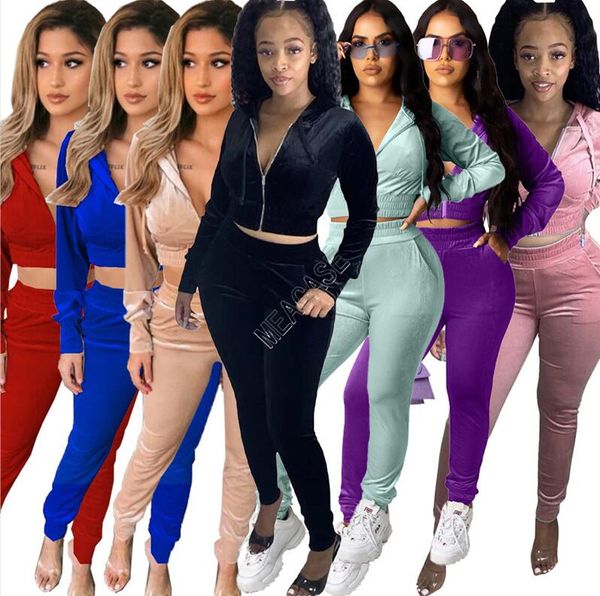 женщины дизайнер tracksuit zipper hooded crop top legging брюки костюмы из двух частей одежды наборы осень зима sportwear моды костюм новый, White
женщины дизайнер tracksuit zipper hooded crop top legging брюки костюмы из двух частей одежды наборы осень зима sportwear моды костюм новый, White