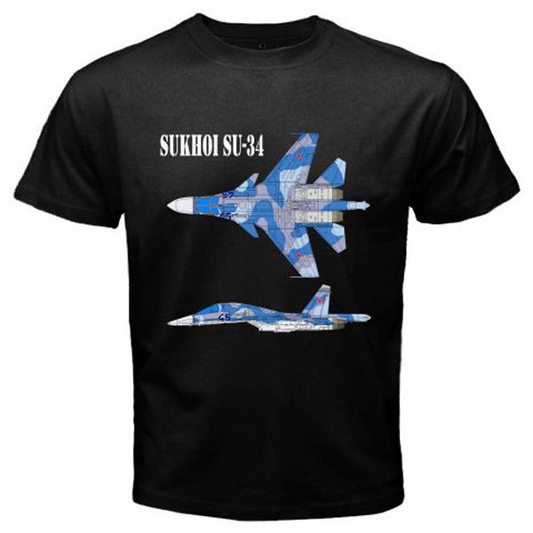 2019 new fashion man t-shirt new sukhoi su-34 fighter russian jet flanker men's black t-shirt size s to 3xl casual t-shirt
2019 new fashion man t-shirt new sukhoi su-34 fighter russian jet flanker men's black t-shirt size s to 3xl casual t-shirt