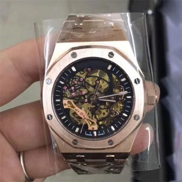 luxury mens watch sapphire glass 15407st.oo.1220st.01 series 41mm skeleton dial automatic movement solid stainless bracelet wristwatch, Slivery;brown
luxury mens watch sapphire glass 15407st.oo.1220st.01 series 41mm skeleton dial automatic movement solid stainless bracelet wristwatch, Slivery;brown