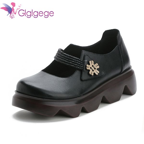 glgl classic comfortable casual shoes loafers wome shoes quality genuine leather flats moccasins plus size, Black
glgl classic comfortable casual shoes loafers wome shoes quality genuine leather flats moccasins plus size, Black