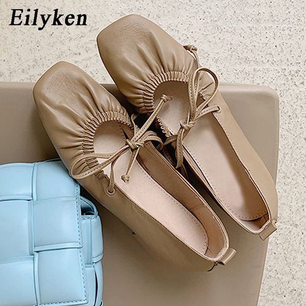eilyken autumn new design pleated square toe low heel shoes office ladies pumps fashion lace-up woman casual elegant sandals, Black
eilyken autumn new design pleated square toe low heel shoes office ladies pumps fashion lace-up woman casual elegant sandals, Black