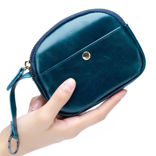 new oil wax genuine leather women card coin key holder change pouch purse mini pocket zipper popular small money bag wallet, Red;black
new oil wax genuine leather women card coin key holder change pouch purse mini pocket zipper popular small money bag wallet, Red;black