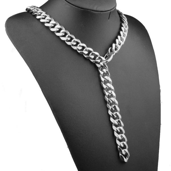 13/15/17/19mm xxxtentacion adjustable choker tail hip hop rapper stainless steel silver mens curb chain necklace or bracelet
13/15/17/19mm xxxtentacion adjustable choker tail hip hop rapper stainless steel silver mens curb chain necklace or bracelet