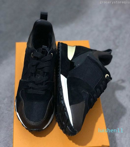 new original box luxury genuine leather run away designer sneakers fashion casual shoes women shoes trainers men mixed color sz us 5-12 l11, Black
new original box luxury genuine leather run away designer sneakers fashion casual shoes women shoes trainers men mixed color sz us 5-12 l11, Black