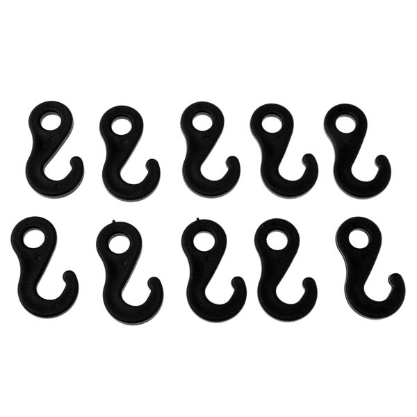 10 шт пластиковых банджей shock cord hook крючки конец для elastic rope обвязки ленты - многоцелевой
10 шт пластиковых банджей shock cord hook крючки конец для elastic rope обвязки ленты - многоцелевой