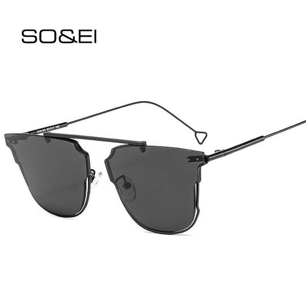 sunglasses so&ei vintage unique irregular half metal frame women tinted gradient lens eyewear trending ladies shades sun glasses, White;black
sunglasses so&ei vintage unique irregular half metal frame women tinted gradient lens eyewear trending ladies shades sun glasses, White;black