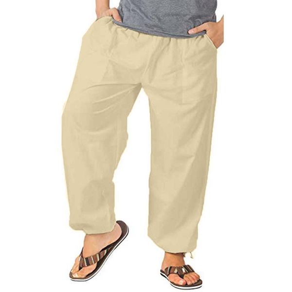 men pants cotton and linen loose men clothing solid drawstring casual joggers long trousers straight pants for, Black
men pants cotton and linen loose men clothing solid drawstring casual joggers long trousers straight pants for, Black