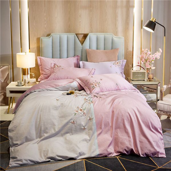 bedding sets 100% cotton king size bed duvet cover sheets linen set flowers embroidery
bedding sets 100% cotton king size bed duvet cover sheets linen set flowers embroidery