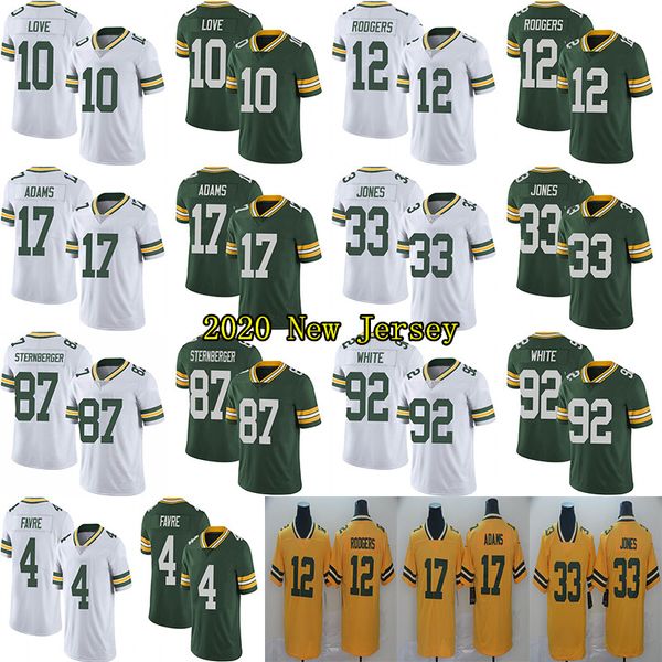 aaron 12 rodgers davante 17 adams 33 aaron jones 10 love 87 jace sternberger reggie 92 white football jerseys, Black;red
aaron 12 rodgers davante 17 adams 33 aaron jones 10 love 87 jace sternberger reggie 92 white football jerseys, Black;red