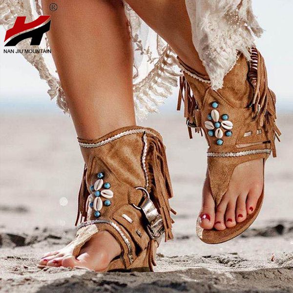 nan jiu mountain 2020 ethnic sandals flat flip flops sandals beach women's shoes tassel handmade beaded women's shoes plus size, Black
nan jiu mountain 2020 ethnic sandals flat flip flops sandals beach women's shoes tassel handmade beaded women's shoes plus size, Black