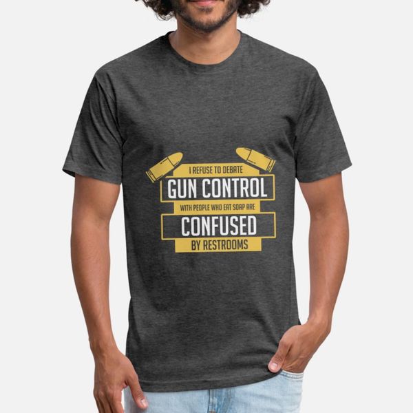 i refuse to dabate gun control with people who eat t shirt men design 100% cotton o-neck leisure loose comfortable spring autumn letters
i refuse to dabate gun control with people who eat t shirt men design 100% cotton o-neck leisure loose comfortable spring autumn letters