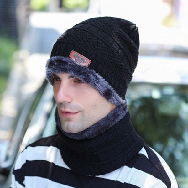 beanies autumn and winter hats men's cotton knitted wool plus velvet scarf two-piece earmuffs riding caps s82
beanies autumn and winter hats men's cotton knitted wool plus velvet scarf two-piece earmuffs riding caps s82