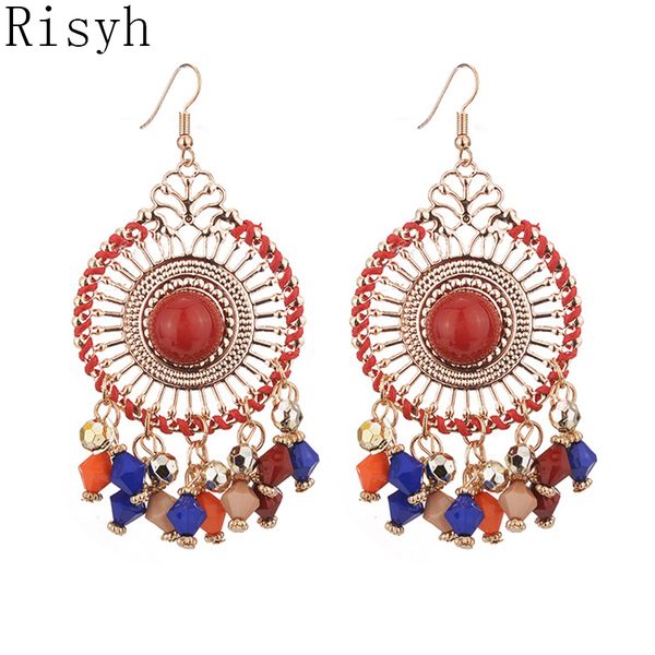 stud risyh fashion retro style earrings bohemian exaggerated disc tassel mizhu ear studs, Golden;silver
stud risyh fashion retro style earrings bohemian exaggerated disc tassel mizhu ear studs, Golden;silver