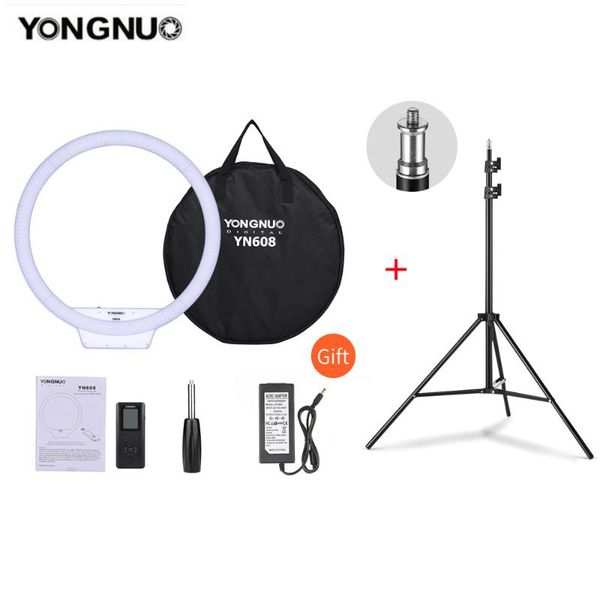 yongnuo yn608 3200k ~ 5500k bi-color ringlight светодиодных ламп видео фото студия камера
yongnuo yn608 3200k ~ 5500k bi-color ringlight светодиодных ламп видео фото студия камера