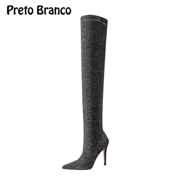 ds-125-2 прету бранко женские сапоги за колено моды блеск ночной клуб wear boots fine остроконечные высокий каблук зимы для женщин, Black
ds-125-2 прету бранко женские сапоги за колено моды блеск ночной клуб wear boots fine остроконечные высокий каблук зимы для женщин, Black