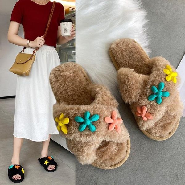home slippers women flower floral home shoes fur slides furry fuzzy indoor bedroom flats ladies sandals femme pantoufles, Black
home slippers women flower floral home shoes fur slides furry fuzzy indoor bedroom flats ladies sandals femme pantoufles, Black
