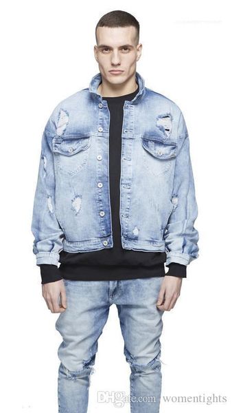 coats hombres clothing oversize mens ripped jacket high street denim blue jacket, Black;brown
coats hombres clothing oversize mens ripped jacket high street denim blue jacket, Black;brown
