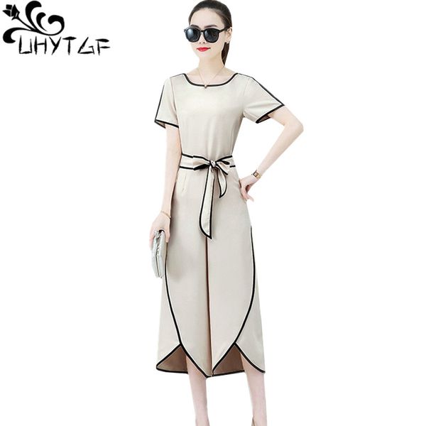 uhytgf 2020 summer two piece set women fashion wide leg pants business casual womens sets o neck elegant clothes for women 1219, Gray
uhytgf 2020 summer two piece set women fashion wide leg pants business casual womens sets o neck elegant clothes for women 1219, Gray