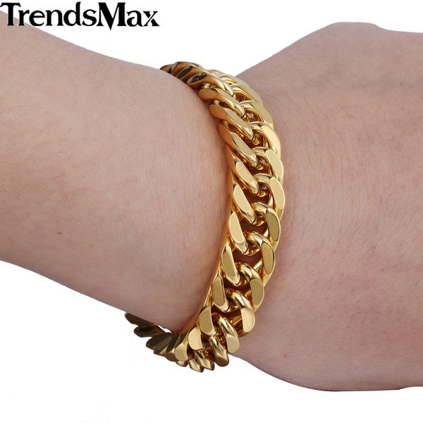 316l stainless steel bracelet for mens boys double curb link chain heavy bicycle chain wristband male jewelry gifts 10mm khb413, Black
316l stainless steel bracelet for mens boys double curb link chain heavy bicycle chain wristband male jewelry gifts 10mm khb413, Black