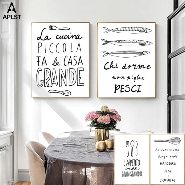 italian quote fish tableware prints & posters on canvas kitchen decorative paintings wall art modern pictures for dining room
italian quote fish tableware prints & posters on canvas kitchen decorative paintings wall art modern pictures for dining room