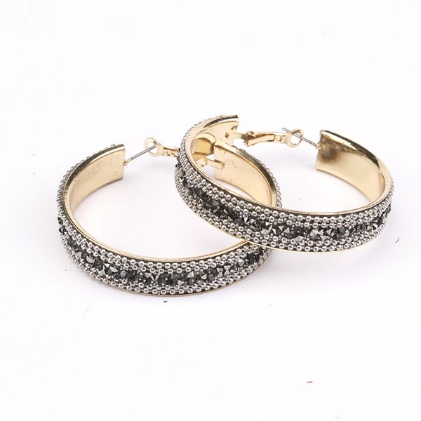 hoop & huggie european and american jewelry geometric circle earrings simple exaggerated rhinestone nightclub metal ear woman, Golden;silver
hoop & huggie european and american jewelry geometric circle earrings simple exaggerated rhinestone nightclub metal ear woman, Golden;silver