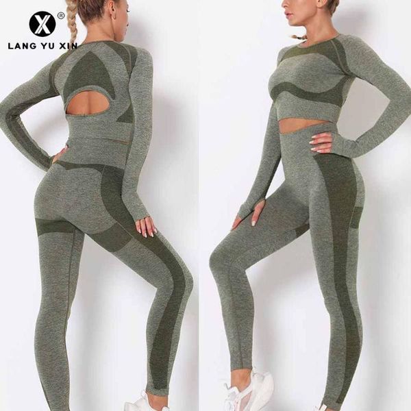 seamless yoga set 2-piece workout suit back hollow tights sports pants womens tracksuit fitness suit, White;red
seamless yoga set 2-piece workout suit back hollow tights sports pants womens tracksuit fitness suit, White;red