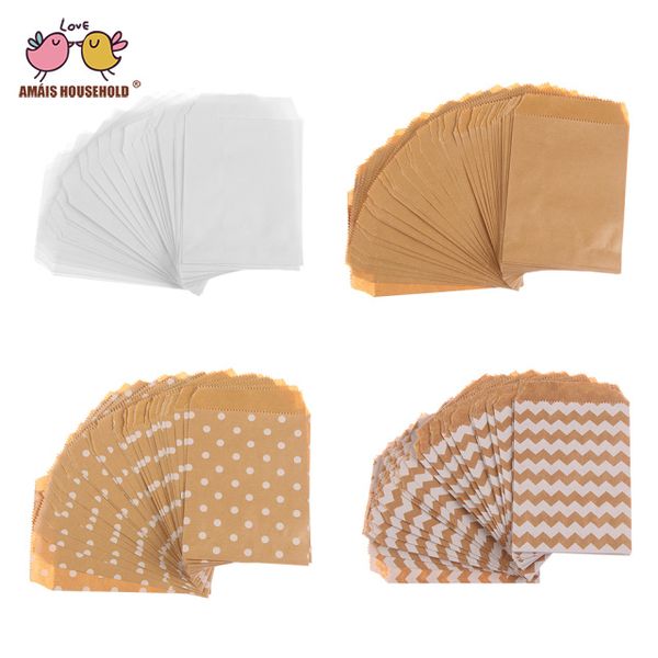 50pcs 18*13cm wave dot kraft paper candy biscuit bags packing pouch popcorn bag birthday wrapping supplies pastry tool
50pcs 18*13cm wave dot kraft paper candy biscuit bags packing pouch popcorn bag birthday wrapping supplies pastry tool