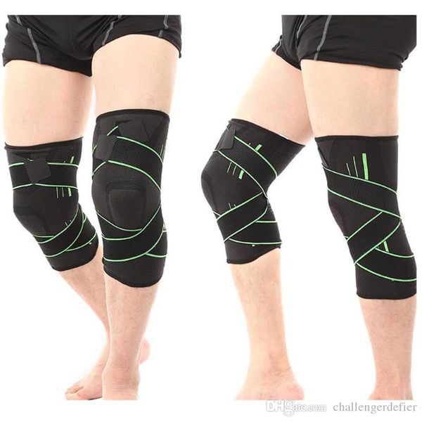 1pc fitness running cycling bandage elastic sports knee support pad football sports protective gear knee safety equipment, Blue;black
1pc fitness running cycling bandage elastic sports knee support pad football sports protective gear knee safety equipment, Blue;black