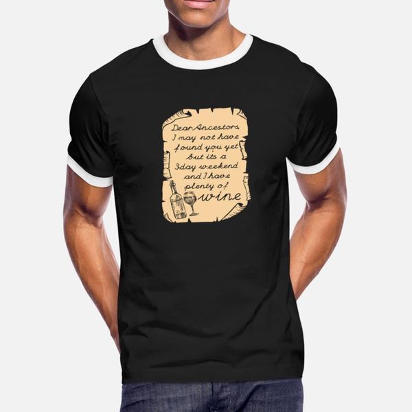 wine lovers drinker weekends gift dear ancestors t shirt men design 100% cotton crew neck basic solid sunlight new fashion spring standard
wine lovers drinker weekends gift dear ancestors t shirt men design 100% cotton crew neck basic solid sunlight new fashion spring standard