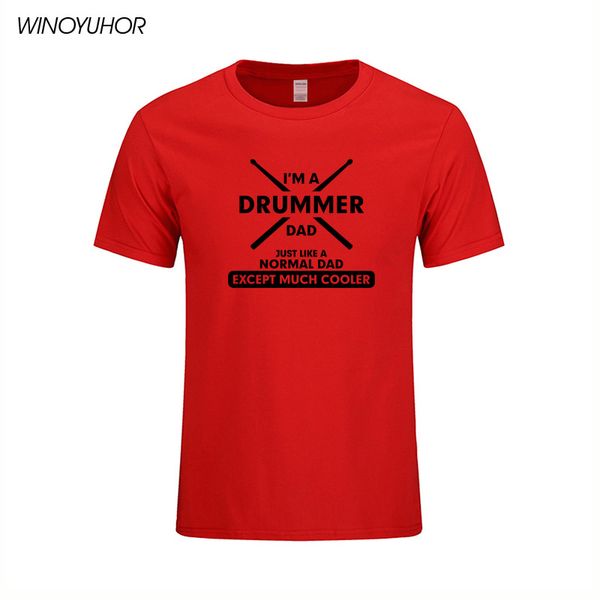 i'm a drummer dad funny print t shirts men summer o-neck short sleeve t shirts father's dad gift brand clothing homme
i'm a drummer dad funny print t shirts men summer o-neck short sleeve t shirts father's dad gift brand clothing homme