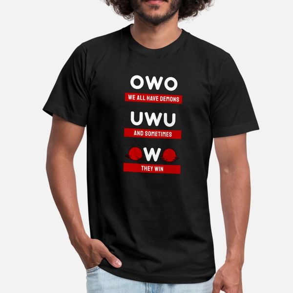 we all have demons owo whats this uwu anime gift t shirt men knitted tee shirt round collar pattern cute building summer style trend
we all have demons owo whats this uwu anime gift t shirt men knitted tee shirt round collar pattern cute building summer style trend